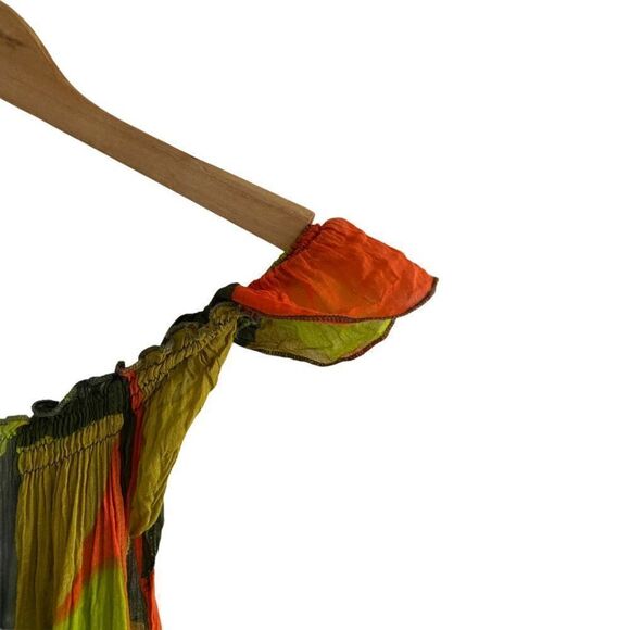 Aller simplement Girls Sleeveless Dress Green L XL - Picture 4 of 11